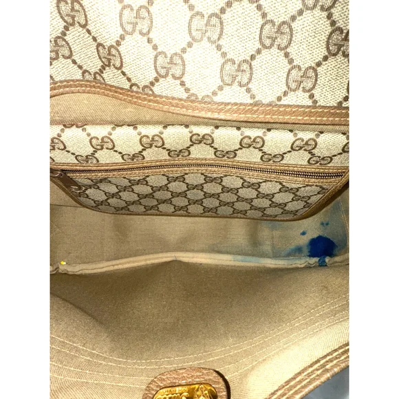 1990 Vintage Supreme Gucci Messenger Bag 019390091 - Picture 5 of 16